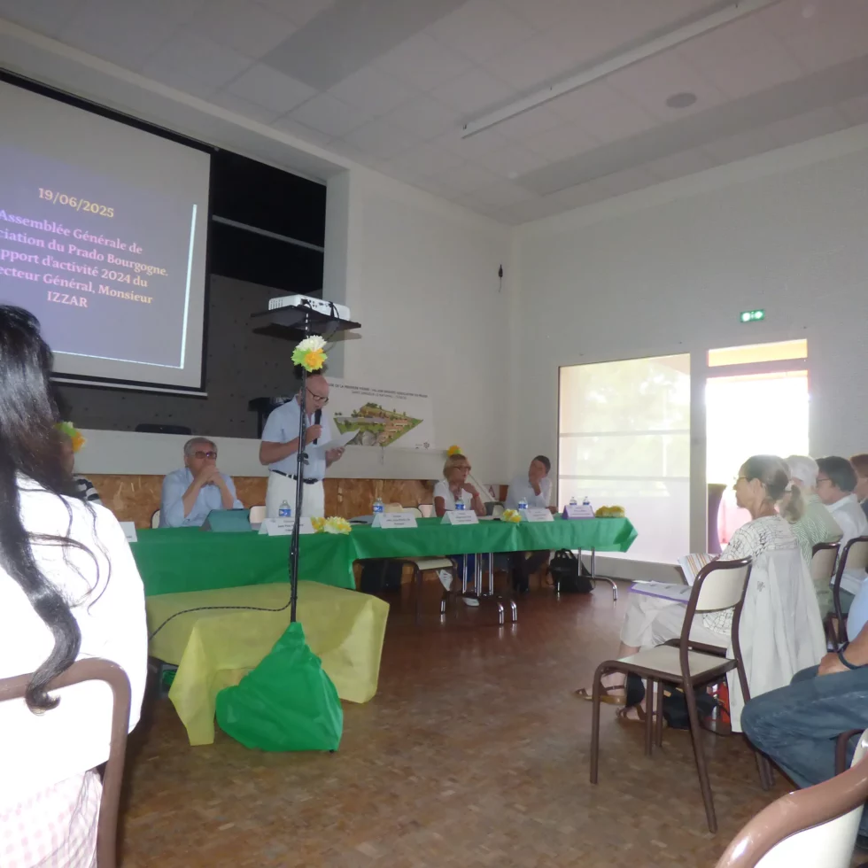 Assemblée Générale de l’Association du Prado Bourgogne du 19.06.2025
